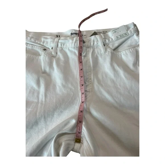 J.Crew High-rise Super Wide-leg Jeans in White Womens Size 31 and 32 NEW BX951 - Picture 6 of 15